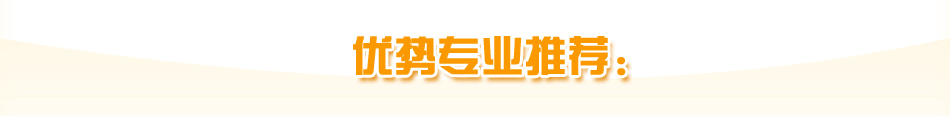 威久南澳優(yōu)勢專業(yè)推薦