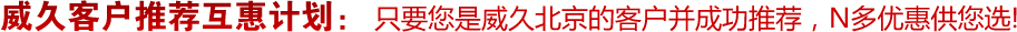 威久客戶推薦互惠計劃